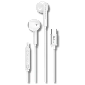 Qcharx Beat auriculares con cable conexion Tipo C Blancos Audio